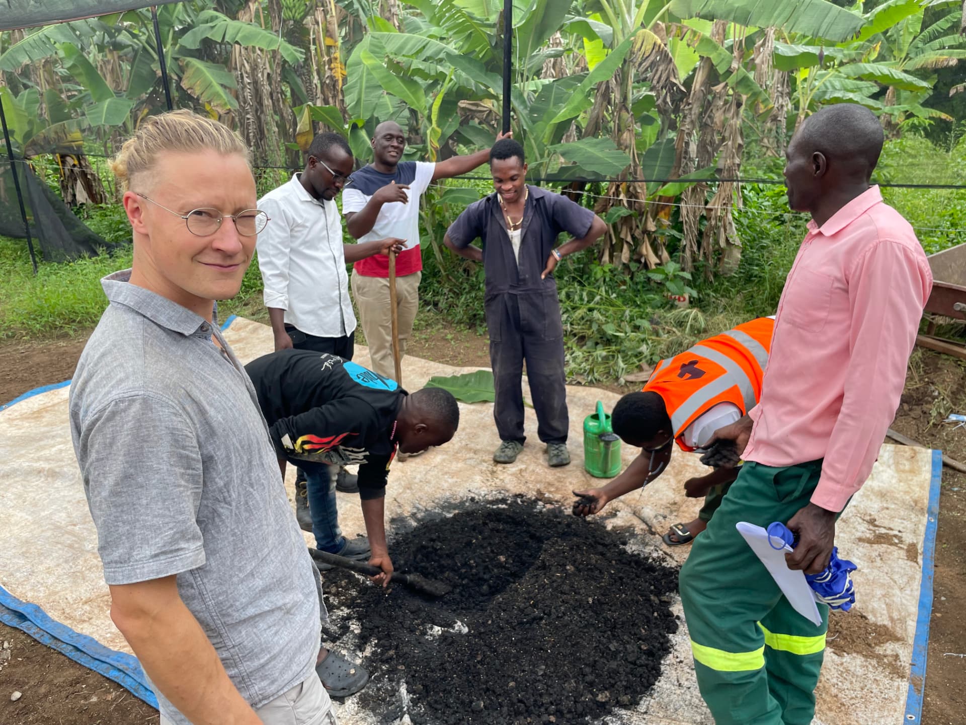Biochar field visit