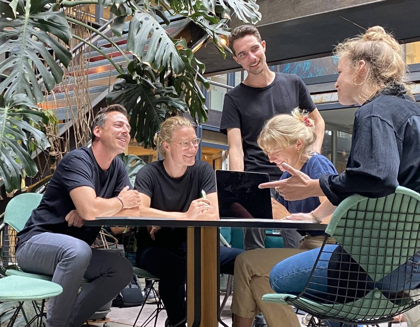 Planning session with the team