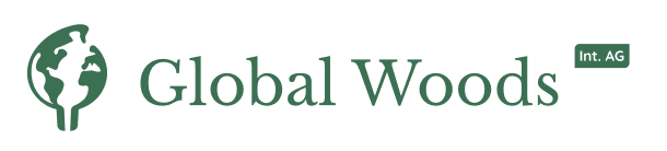 global-woods logo in green