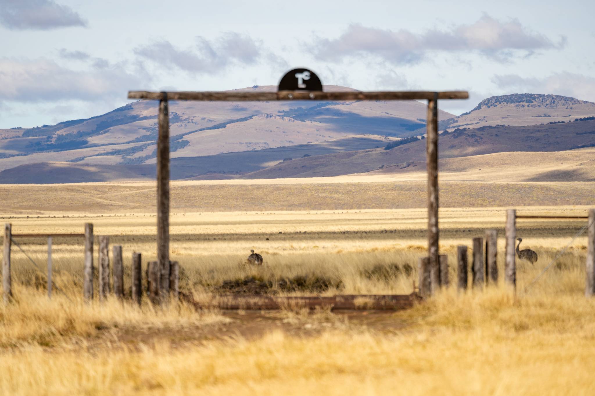 Estancia entrance
